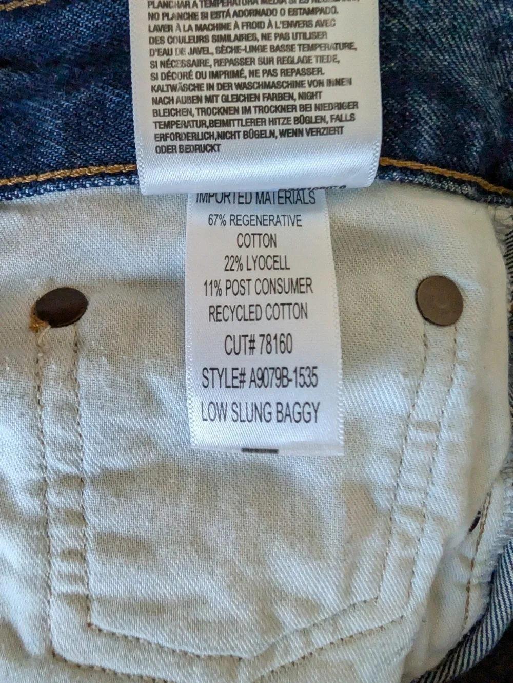 Agolde Low Slung Baggy Jeans - Picture 8 of 12